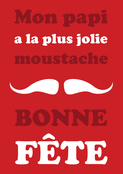 Mon papi et sa moustache l&eacute;gendaire